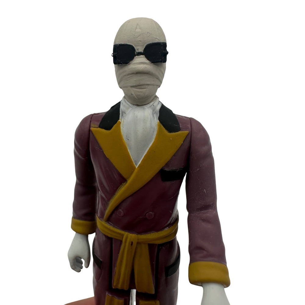 Super7 ReAction The Invisible Man Action Figure 3.75" Purple Universal Monsters